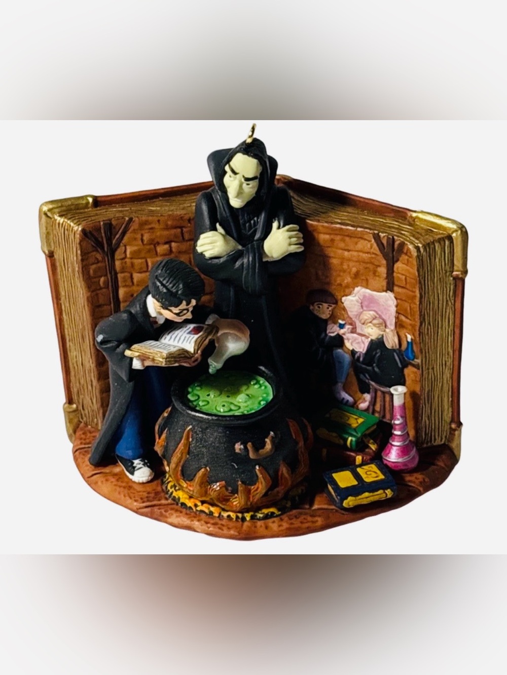 2001 The Potions Master (Harry Potter) VINTAGE Hallmark Magic Fire Sorciery